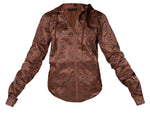 SJ Monogram Windbreaker Brown